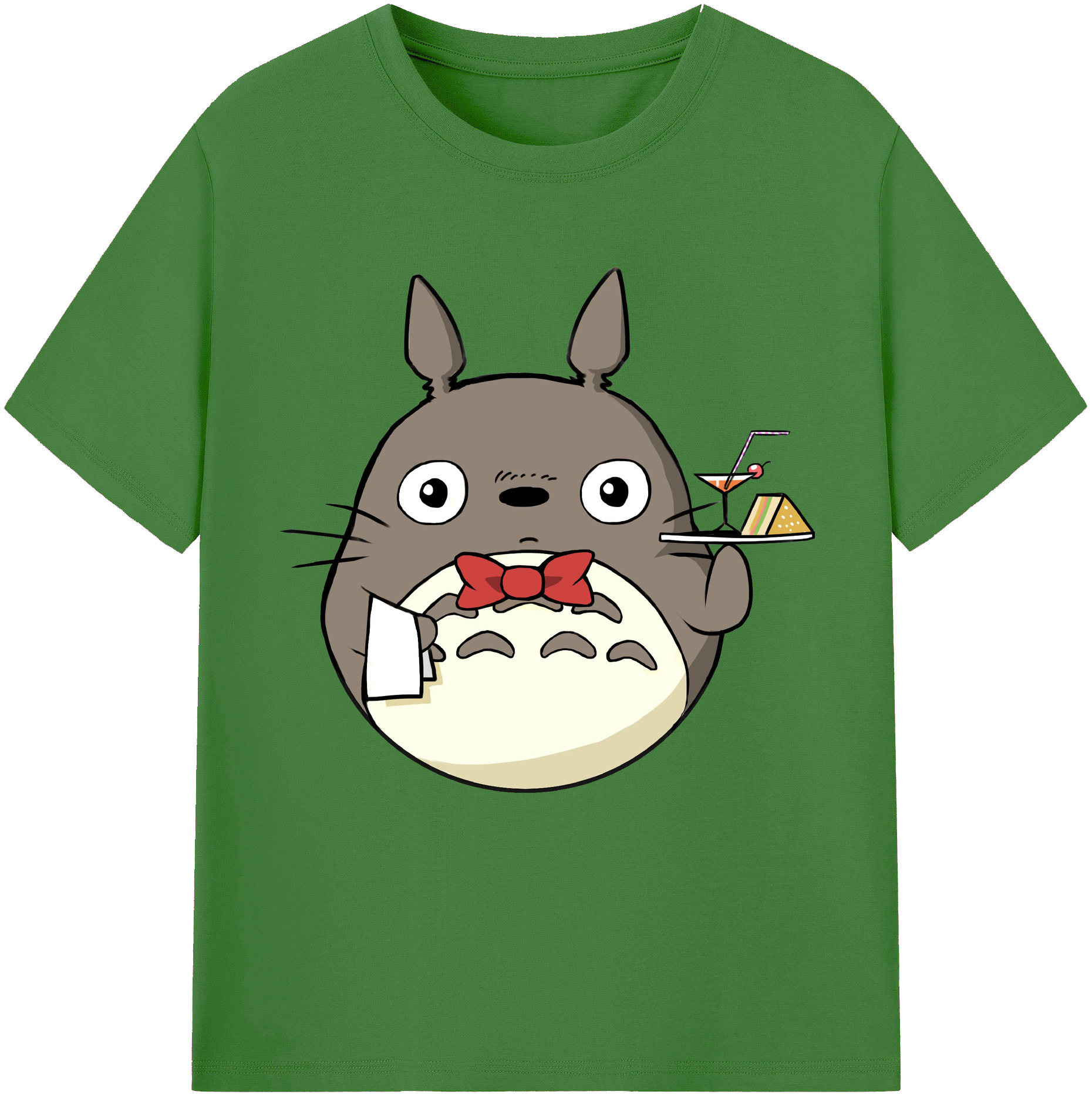 （画像用） となりのトトロ 草壁メイ 草壁サツキ My Neighbor Totoro Satsuki Kusakabe Mei Kusakabe レディースカジュアルプリントTシャツ（綿100％）
